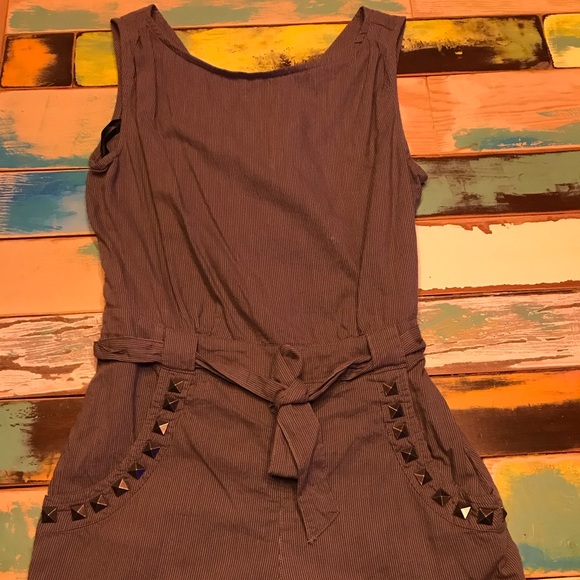 NWT Miley Cyrus max azria grey romper small - Picture 1 of 2